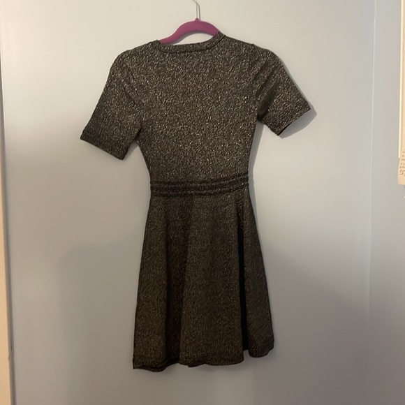 Superdry Black Sparkly Dress - Picture 2 of 4